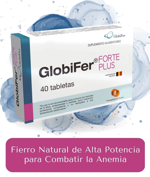 Globifer Forte Plus X 40 Comp - Flamingo Tienda Online