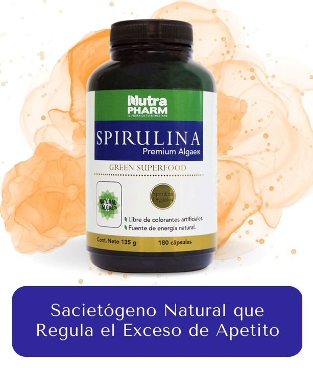 Spirulina Premium x 180 Cáps